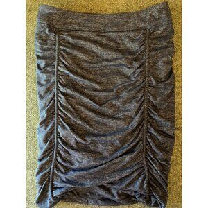 Athleta Odyssey Skirt Womens S Blue Ruched Stretch‎ Activewear Tennis Pickleball